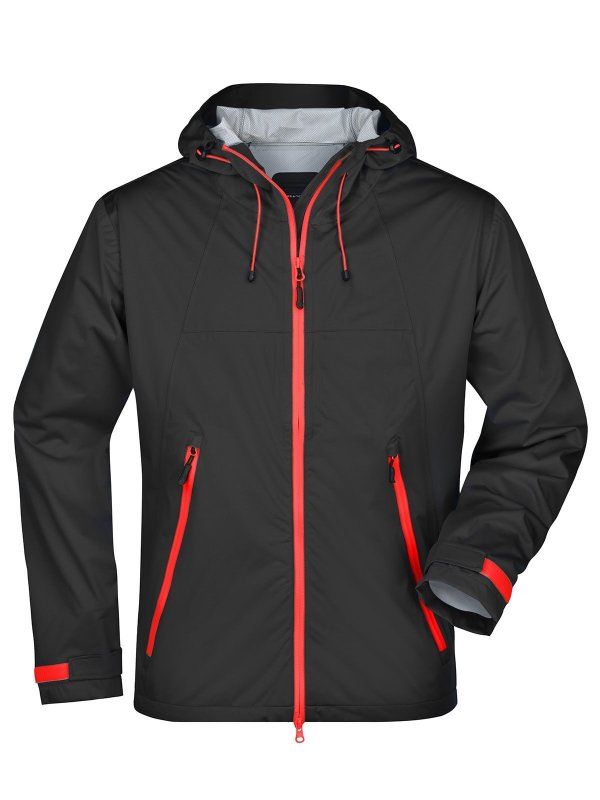 black/red