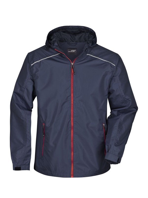navy/red
