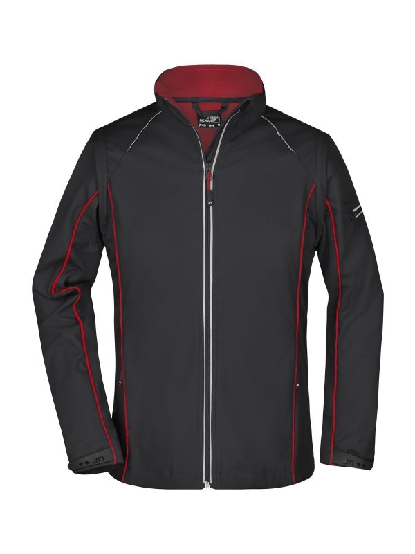 black/red