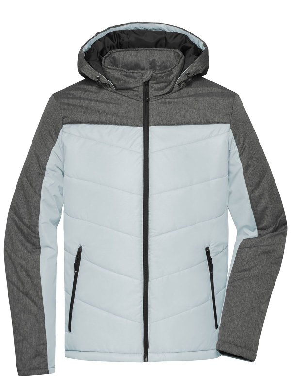 silver/anthracite-melange