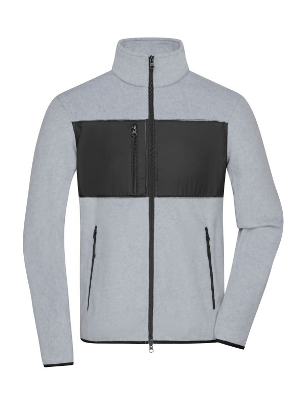 light-melange/black