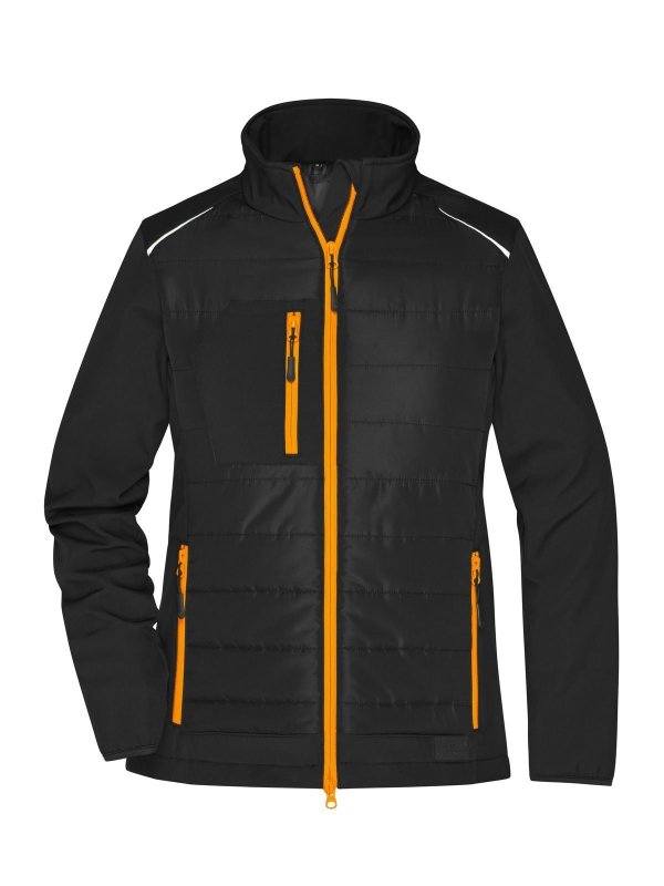 black/neon-orange