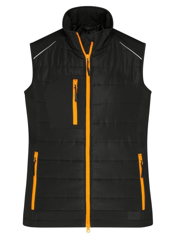 black/neon-orange