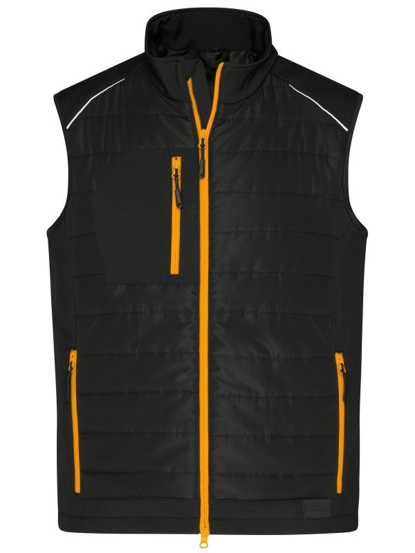 black/neon-orange