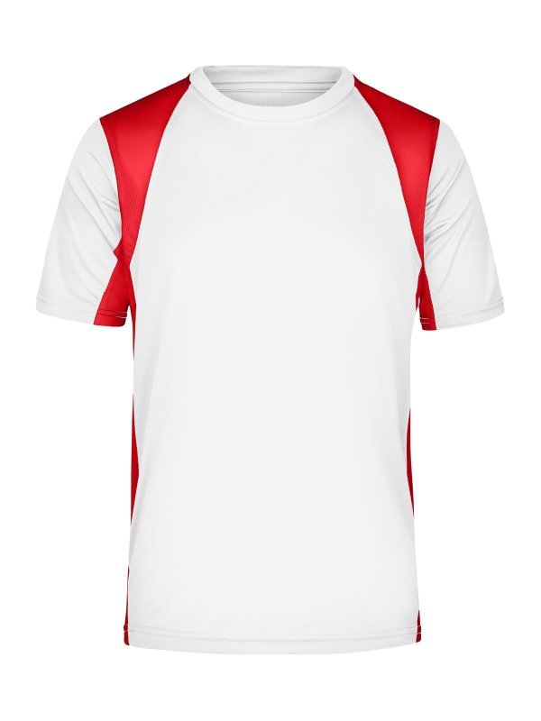 white/red