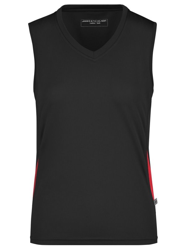 black/red
