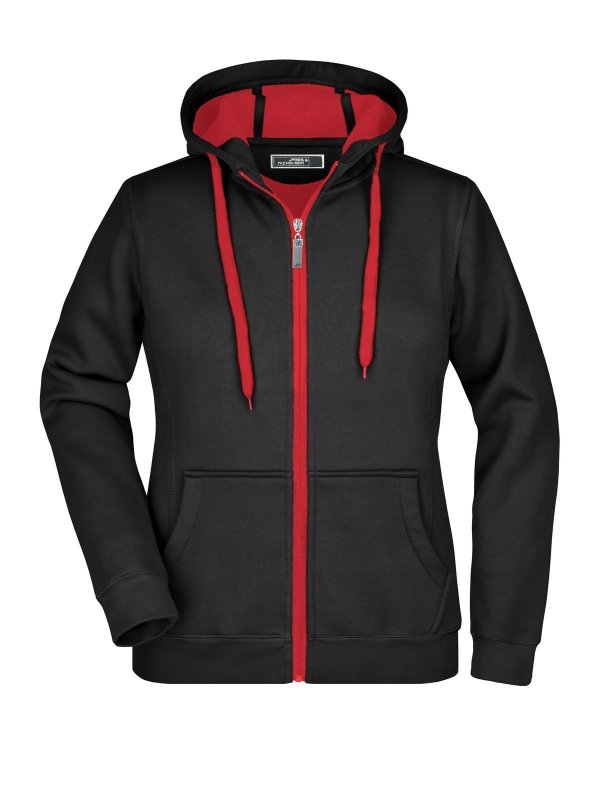 black/red