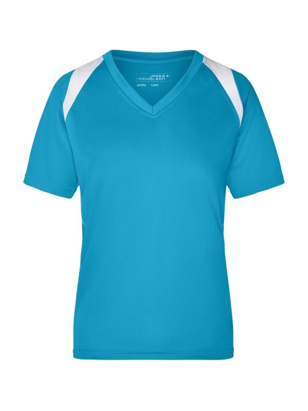 turquoise/white