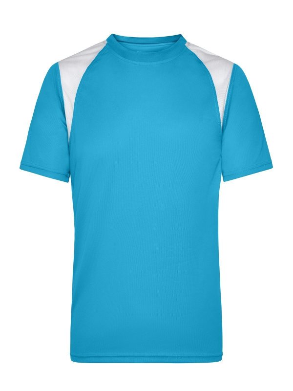 turquoise/white