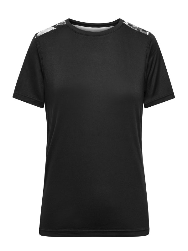 black-printed/black