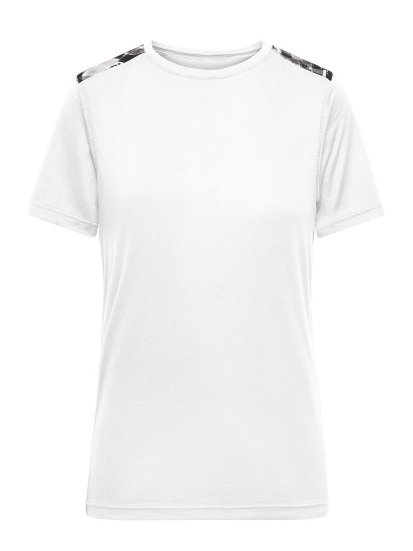 white/black-printed