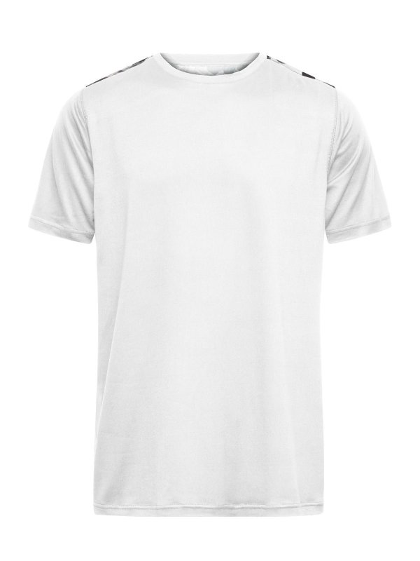 white/black-printed