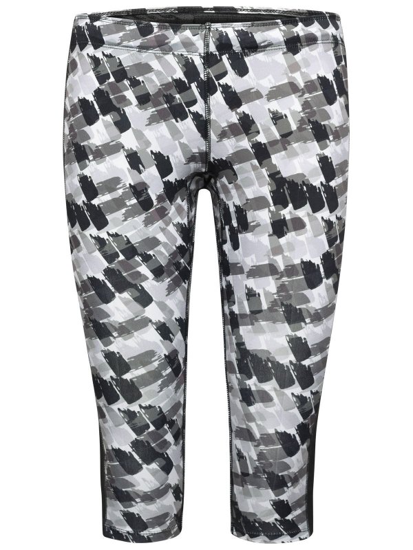 black-printed/black