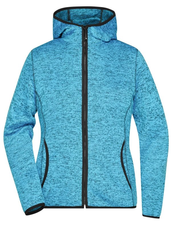 blue-melange/black