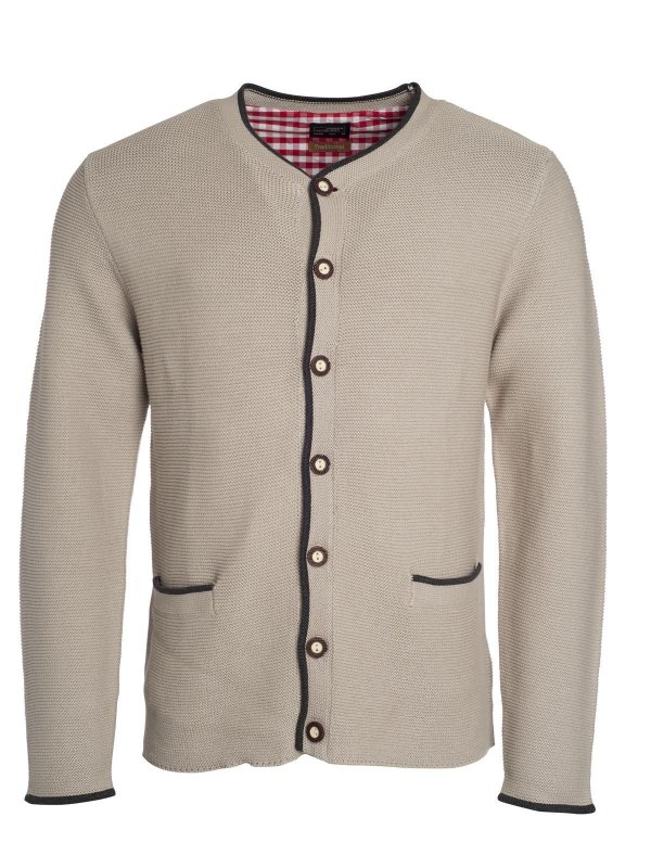 beige/anthracite-melange/red