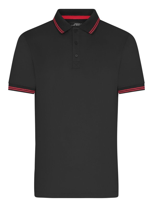 black/red