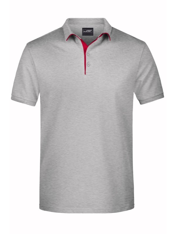 grey-heather/red