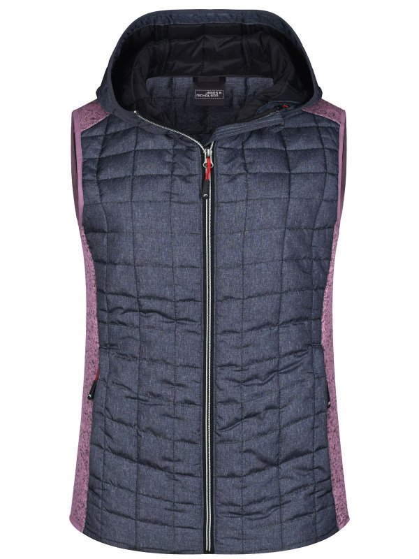 pink-melange/anthracite-melang
