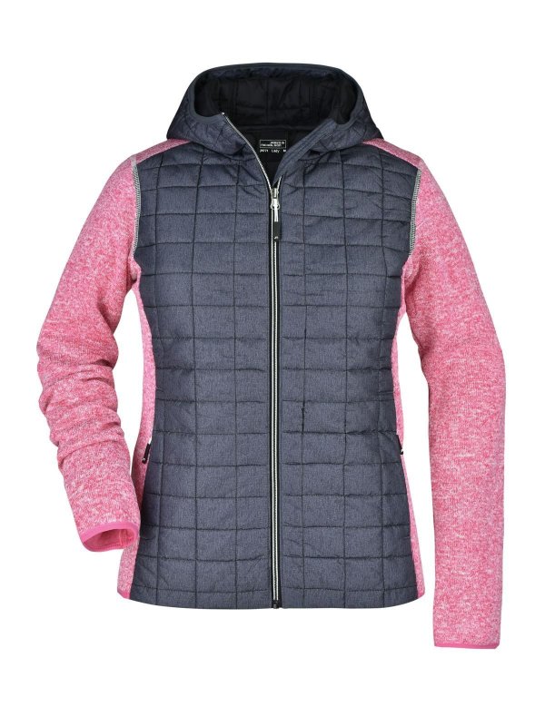 pink-melange/anthracite-melang