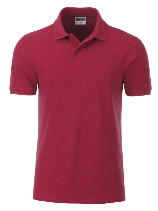 carmine-red-melange