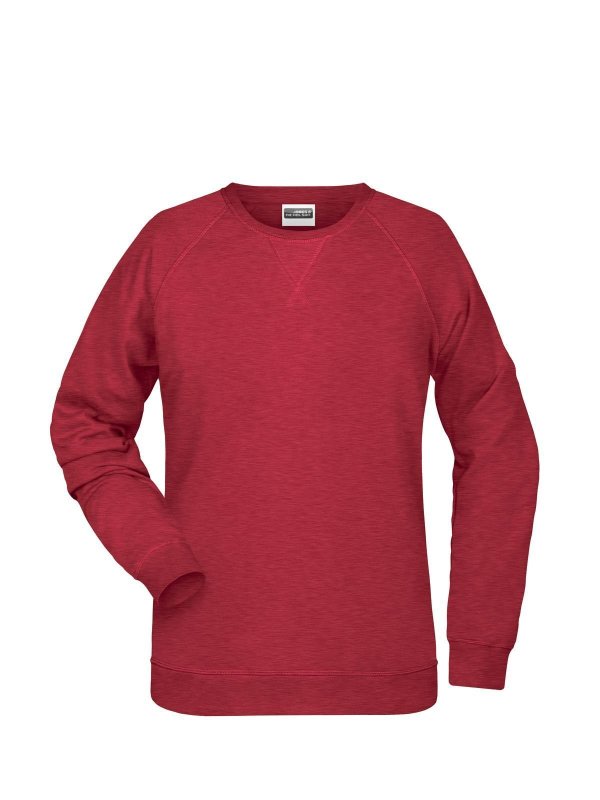 carmine-red-melange