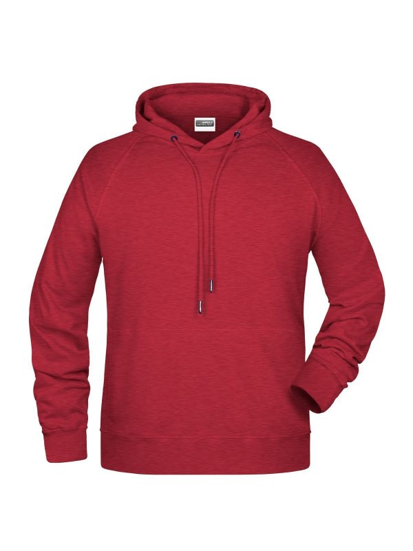 carmine-red-melange