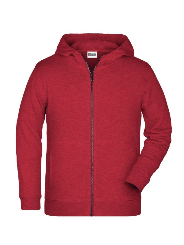 carmine-red-melange