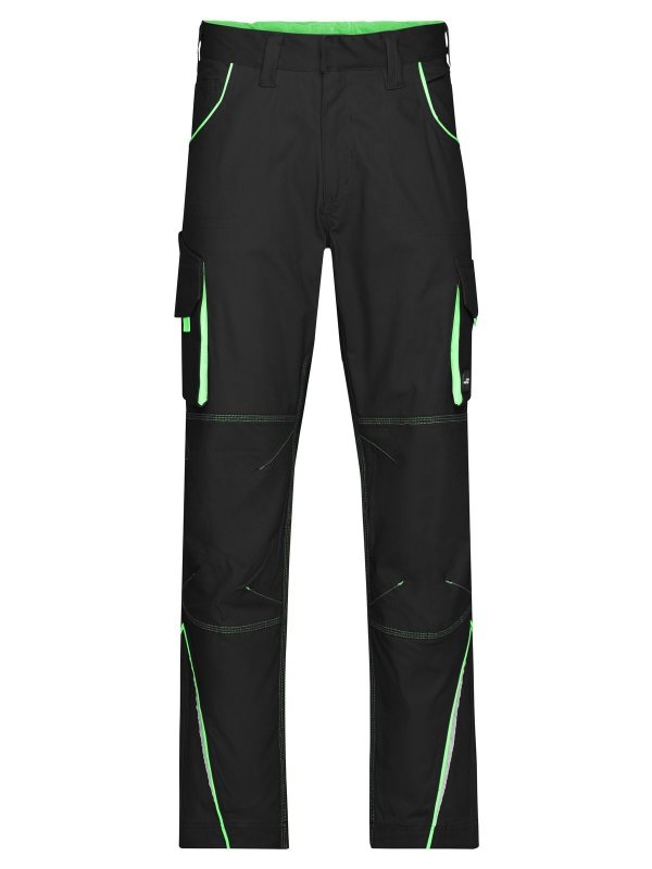 black/lime-green