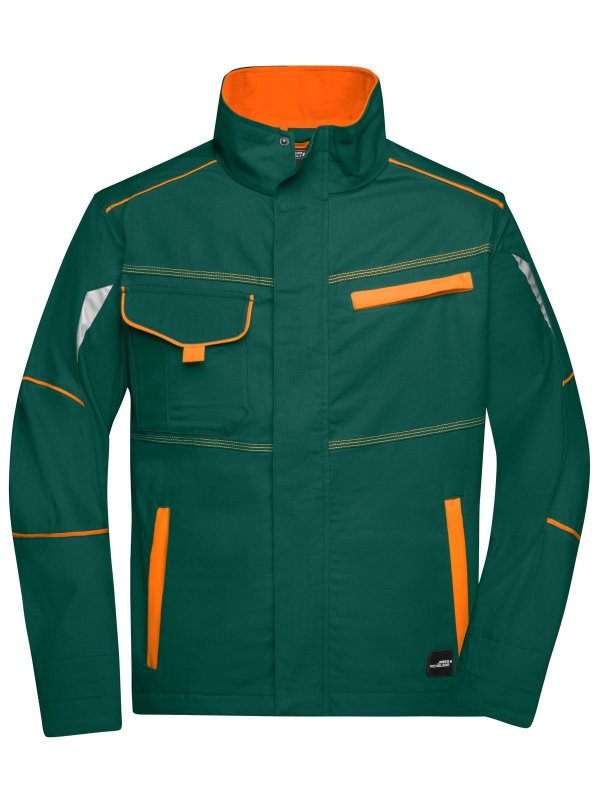 dark-green/orange