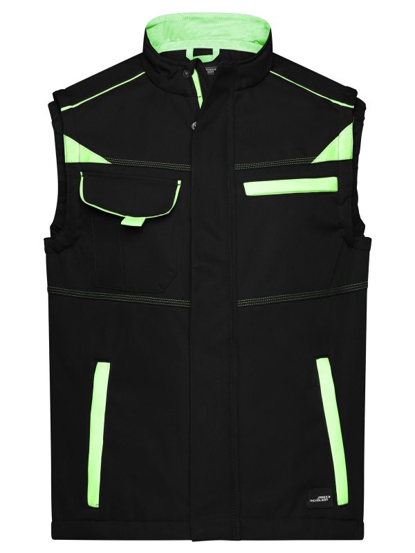 black/lime-green