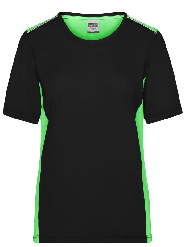 black/lime-green