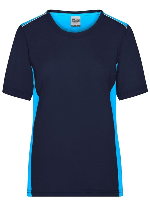 navy/turquoise