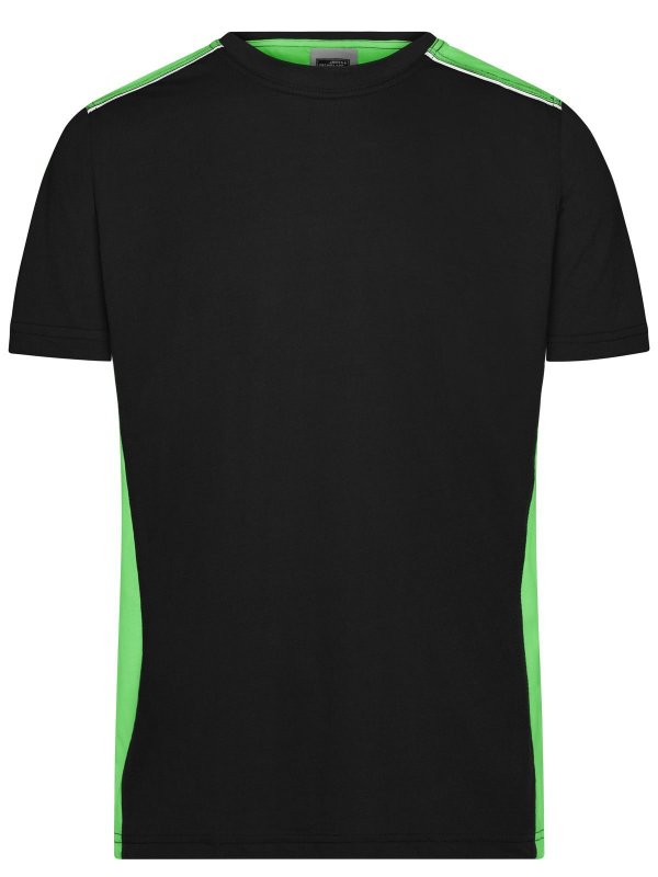 black/lime-green