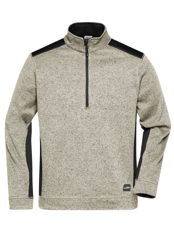 stone-melange/black