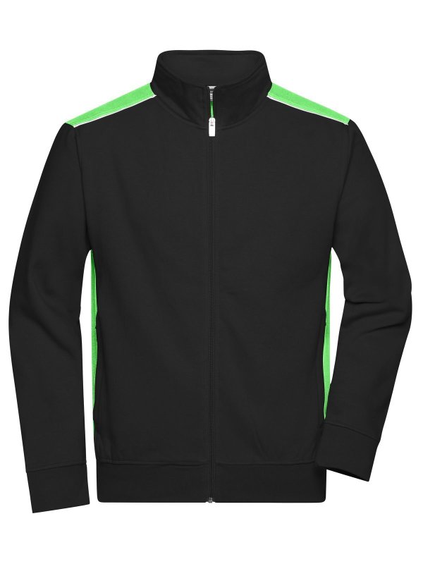 black/lime-green