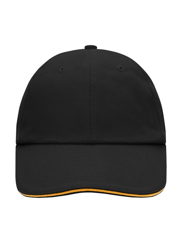 black/orange