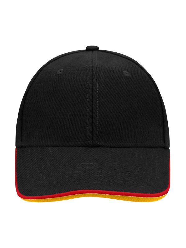 black/red/gold-yellow