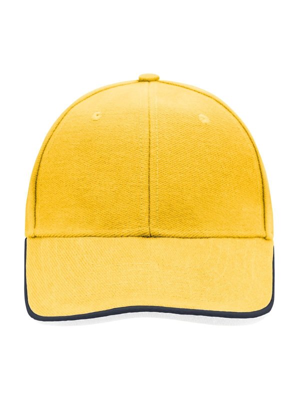 gold-yellow/navy/white