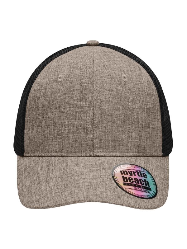 brown-melange/black