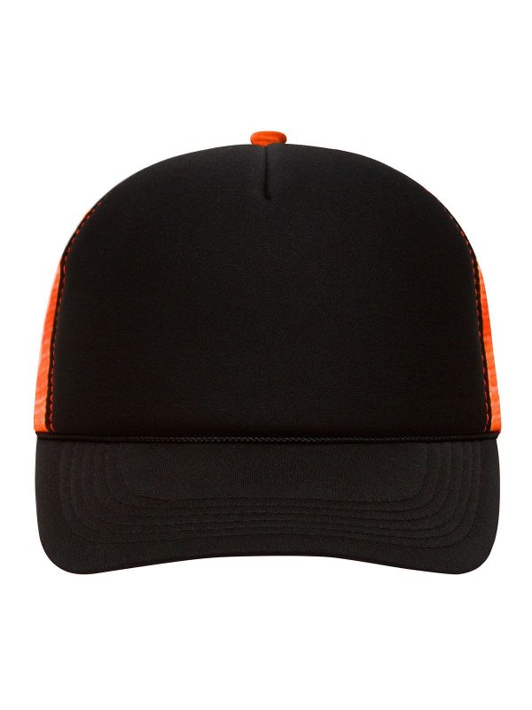 black/neon-orange