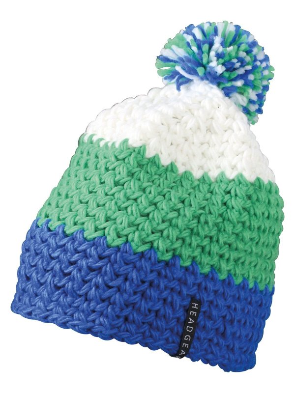 aqua/lime-green/white