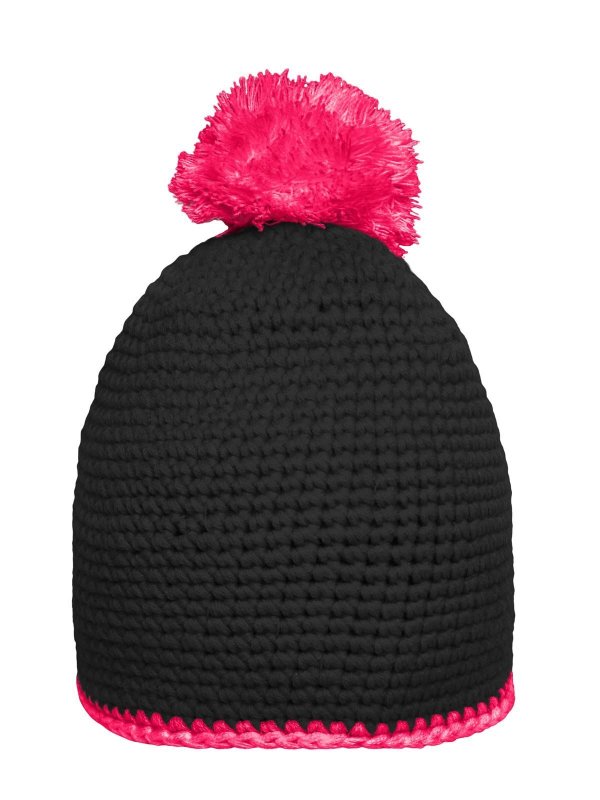 black/pink
