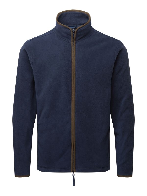 navy/brown
