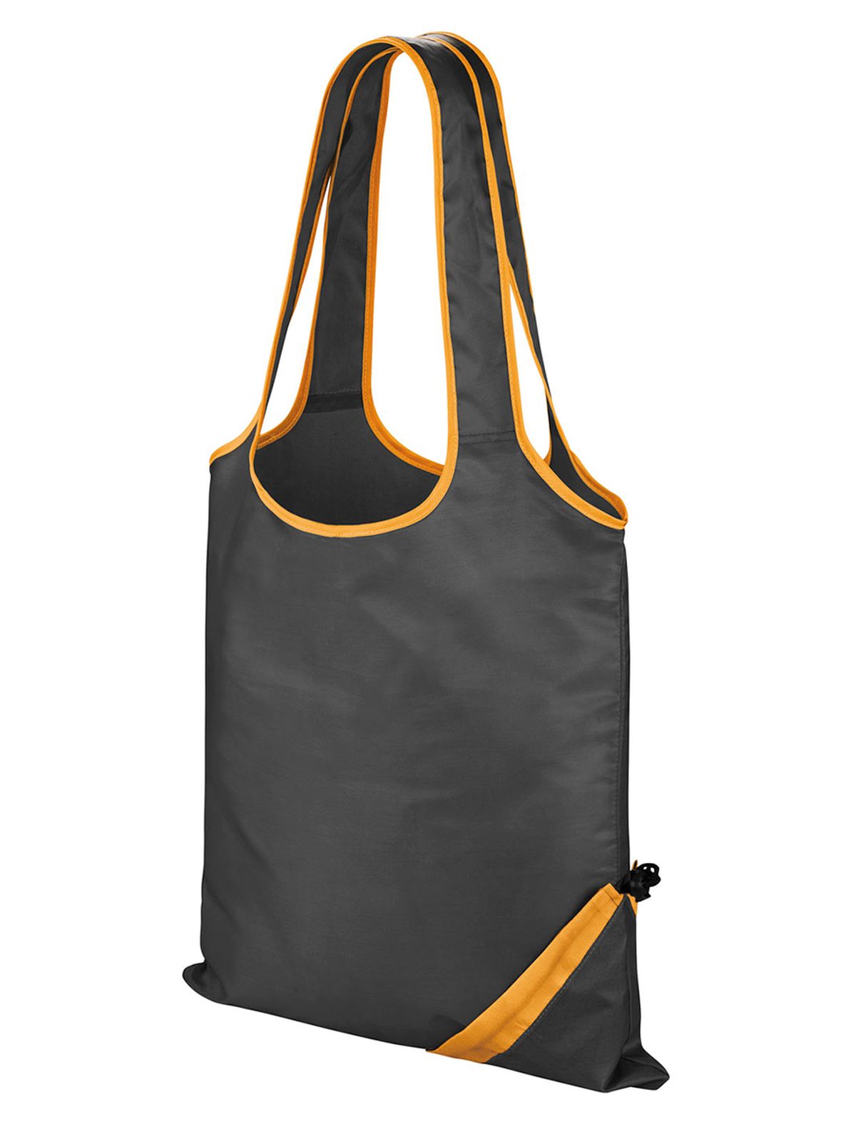 black/orange