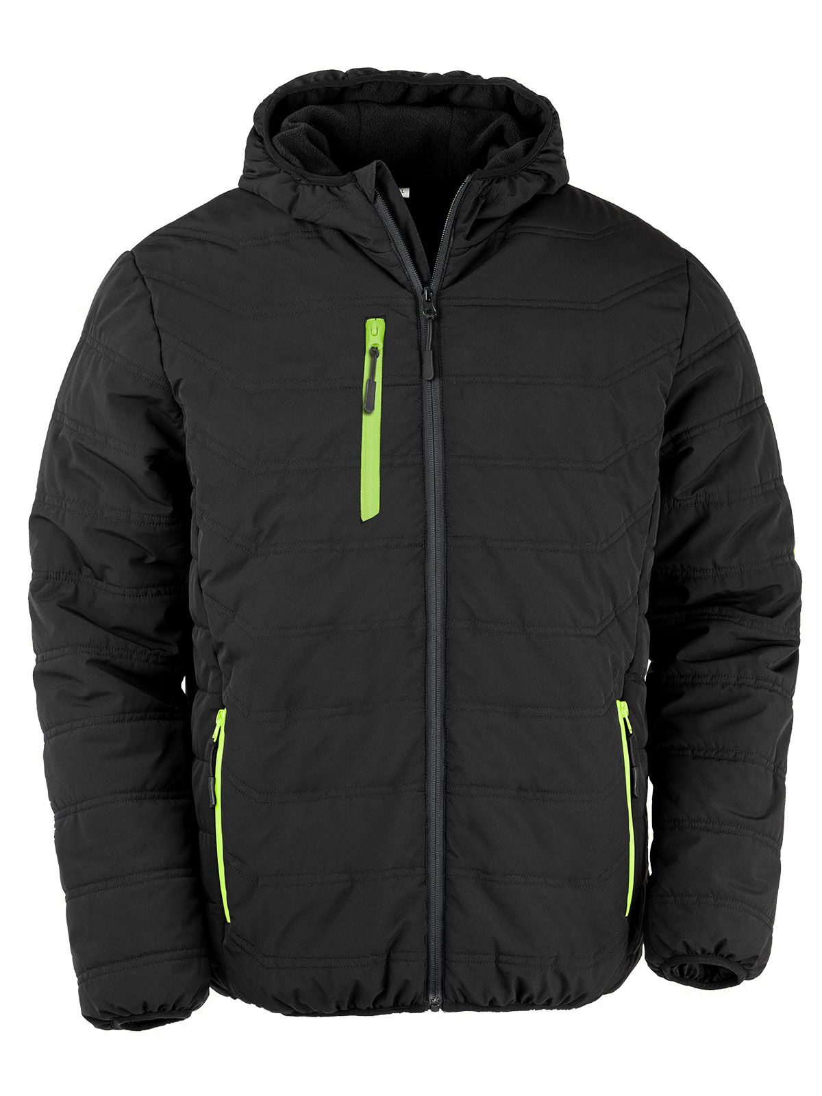 black/lime